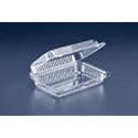 SLP32 Inline Plastics Hinged Carryout 9-3/8x6-3/4x2-5/8 300 per case