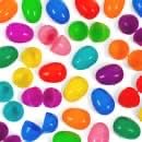 Pre Filled Chocolate Candy Plastic Easter Eggs with Free Unique Shopper Egg Token (25)