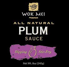 Wok Mei Gluten Free Plum Sauce, 8 Oz./2 Pack