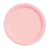 Party Color Paper Plates Pink 9" 40 Count