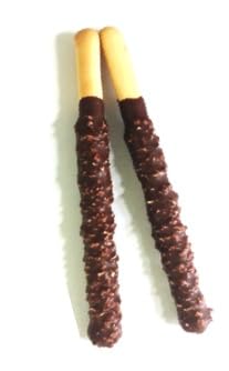 Nicos big choco sticks crunchy 20ct -Holiday snack for kids & adults/enjoy in any special ocassion: party, xmas gift, lunch, school and more
