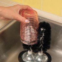 Jiffy Deluxe Suction Glass Washing Brushes