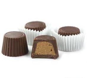 Sugar Free Valentine's Day Candy Hearts Chocolate Gift Box filled with 9 pieces of assorted chocolate by Diabetic Candy perfect for Mom, Dad