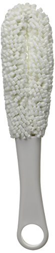 Oenophilia Glass Cleaning Brush, Wine Glass Cleaning Tool, Flute and Stemware, Non Scratch Foam