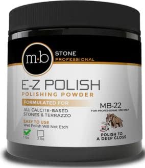 MB Stone Care MB-22 E-Z Marble and Terrazzo Polish (10 pounds)