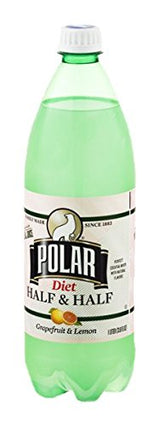 Polar Half & Half Soda Diet 1 Liter 12 Pack