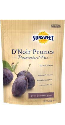 Sunsweet D'Noir Prunes, 8 Ounce (Pack of 2)