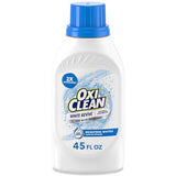 OxiClean White Revive Whitener & Stain Remover Liquid Additive, Water-Activated Oxygen Bleach for Laundry, 45 fl oz