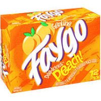 Faygo Peach Soda, 12 OZ (Case of 2)