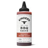 KINDERS Organic Hickory Brown Sugar BBQ Sauce, 16 OZ