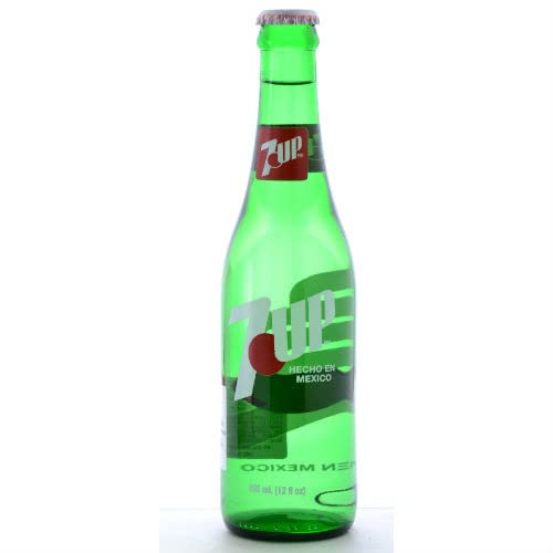 Mexican 7 UP - 12 OZ (24 Glass Bottles)