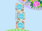 Sugarfina Sour Rainbows Small Candy Cube, Gummies, 3.2 oz, 6 Count