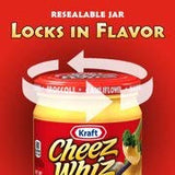 Kraft Cheez Whiz Original Cheese Dip, 15 oz Jar (Pack of 2)