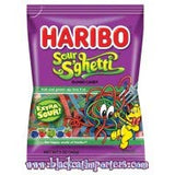 Haribo Sour Sghetti Gummies 12 Pack Case of 5oz Bags