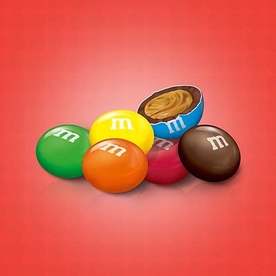 M&M'S Peanut Butter Chocolate Candy Party Size, Bulk Wholesale (10 Pounds)