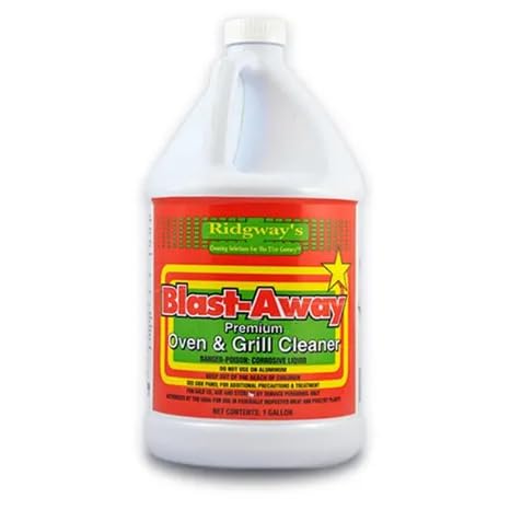 Ridgway's Blast-Away Premium Oven & Grill Cleaner, Professional Grade, 1 Gallon