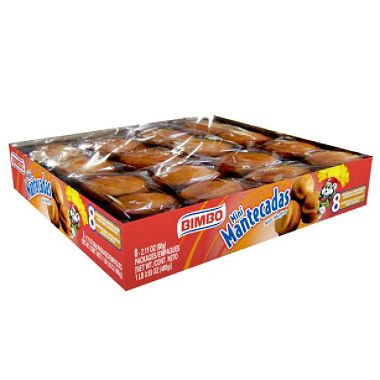 Bimbo Mini Mantecadas - 8/2.11 oz. (pack of 2)