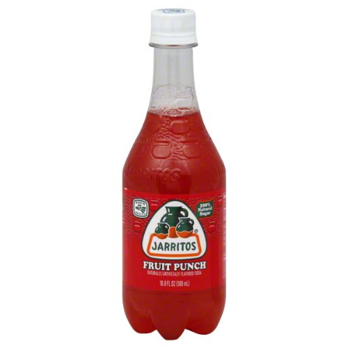 Jarritos Mandarin Soda Plastic Bottle, 16.9-Ounce (Pack of 24)