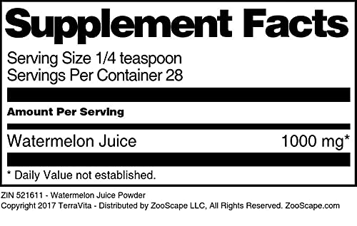 Watermelon Juice Powder (1 oz, ZIN: 521611)