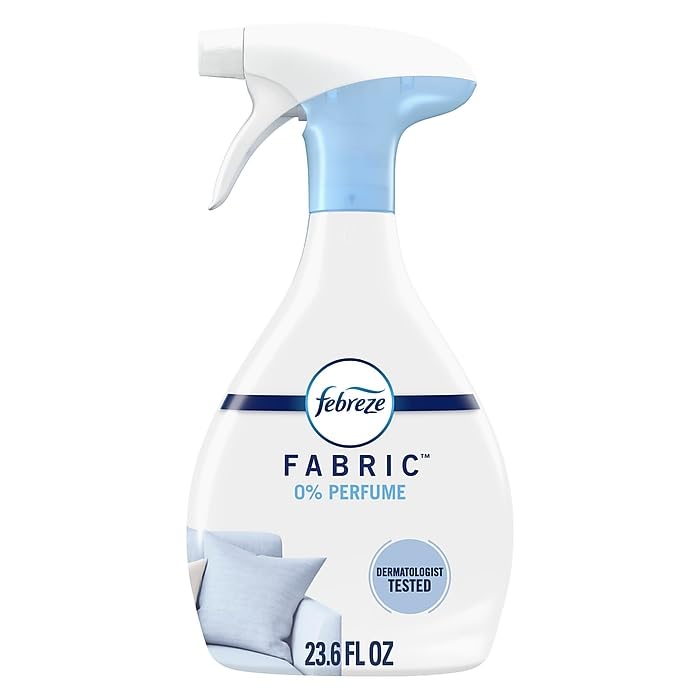 Febreze FABRIC Refresher, Zero Perfume, 23.6 oz Spray Bottle