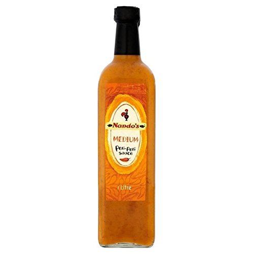 Nando's Medium Peri-Peri Sauce 1L - Pack of 2