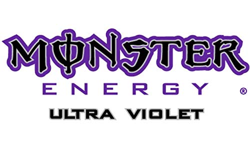 Monster Energy Ultra Zero Sugar Energy Drinks 16 ounce cans (Ultra Violet, 6 Cans)