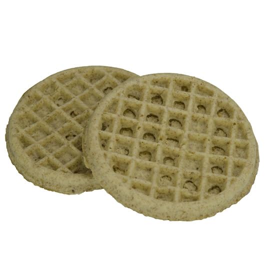 Kellogg Eggo Nutri Grain Wheat Waffles, 1.23 Ounce - 144 per case.