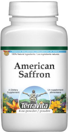 American Saffron (Safflower) Powder (4 oz, ZIN: 513247)