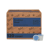 Day To Day Coffee Breakfast Blend Medium Roast Coffee Pods, 120 Count, Compatible with Keurig K-Cup Brewers, Perfect Wake-Up Coffee