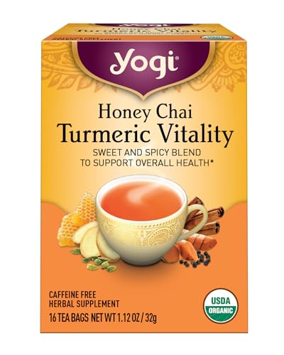 Yogi Tea, Honey Chai Turmeric Vitality, 16 ct