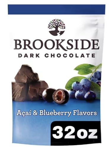 Brookside Dark Chocolate, Acai/Blueberry, Basic, 32 Oz