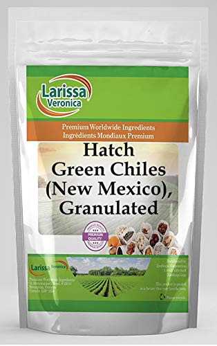 Hatch Green Chiles (New Mexico), Granulated (8 oz, ZIN: 526903) - 3 Pack
