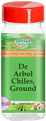 De Arbol Chiles, Ground (8 oz, ZIN: 526916) - 2 Pack