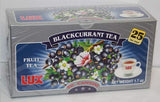 LUX BLACKCURANT FRUIT TEA NO CAFFEINE 25 TEA BAGS PRODUCT OF POLAND