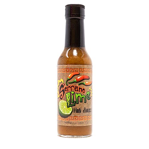 CaJohns Hot Sauce (Serrano Lime Hot Sauce)