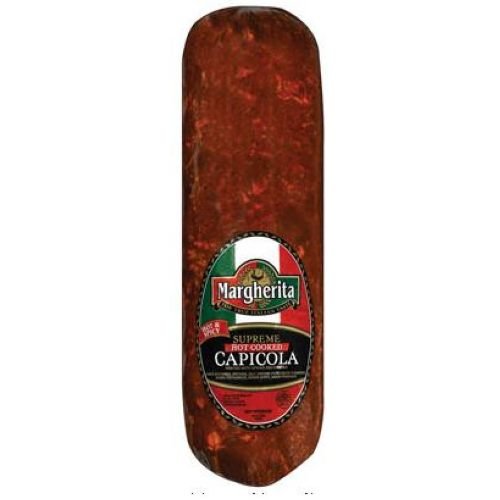 Margherita Supreme Hot Capicola, 6 Pound -- 2 per case.