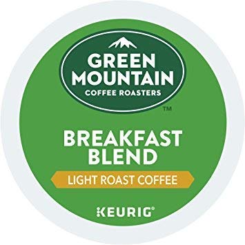 Green Mountain Coffee Breakfast Blend Light Roast Keurig K-Cups