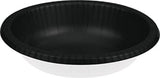 Creative Converting 173260 Black Paper Bowls, 20 oz, 20 Pcs