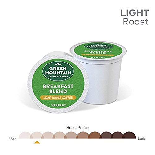 Green Mountain Breakfast Blend Light Roast Keurig K-Cup Coffee Pods