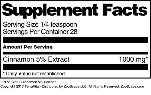 Cinnamon 5% Powder (1 oz, ZIN: 519765)