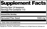 Sprouted Flax Seed Powder (4 oz, ZIN: 520149) - 3 Pack