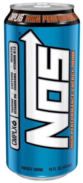 NOS High Performance Energy Drink 16 oz. cans, 24 pk. A1