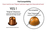 Nespresso Original Line Compatible Capsules Hot Chocolate Hot Cocoa Pods - Smooth & Creamy - 30 Pod Package