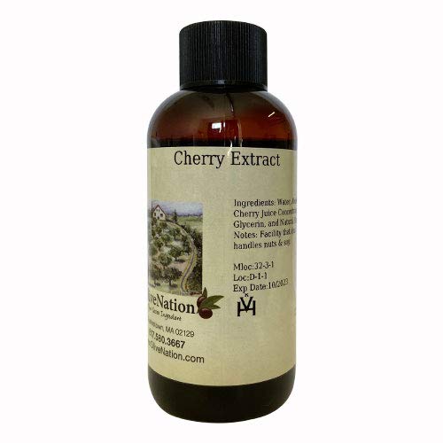 Cherry Extract by OliveNation - Premium Flavor, Baking Essential 4 fl. oz.