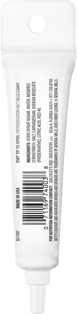 Betty Crocker Decorating Gel Red 0.68 oz (Pack of 2)