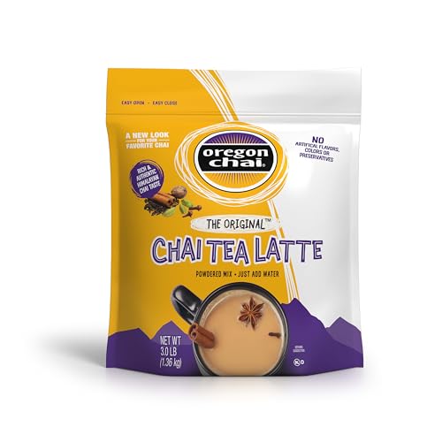 Oregon Chai Original Dry Chai Latte Mix, 3 Pound (Pack of 1)