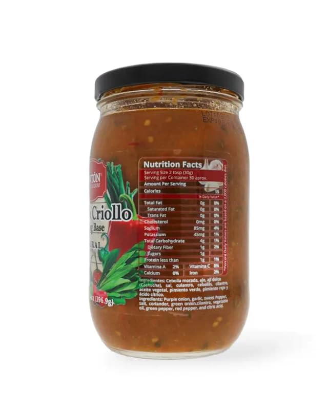 PINTON Sofrito Criollo, Traditional Caribbean Cooking Base, All Natural (6)