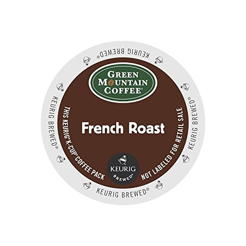 Green Mountain Coffee, French Roast, Single-Serve Keurig K-Cup Pods, Dark Roast Coffee, 48 Count (2 Boxes of 24 Pods)