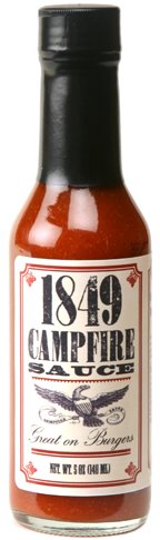1849 Campfire Brand Hot Sauce 5 Oz. Bottle, 2 Pack