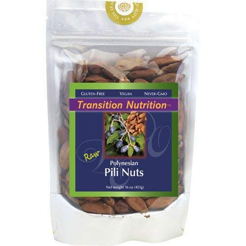 Divine Organics Raw Polynesian Pili Nuts 16 oz.